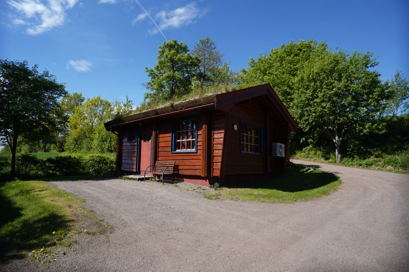 Fasade enkelthytte